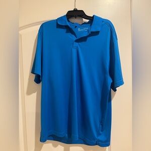 Under Armour Men's Royal Blue Polo